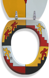 WC signiert